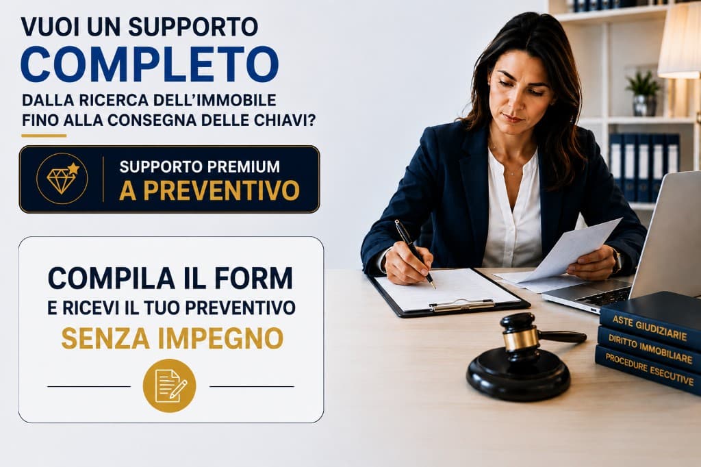Supporto premium completo — compila il form e ricevi il preventivo senza impegno